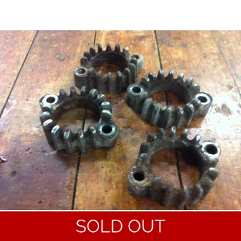 1977-83 Suzuki GS400 GS750 GS850 Exhaust Flanges Collars Clamps - Set of 4 14182-44000